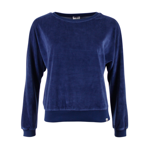 SWEATER LIMA VELVET MEDIEVAL BLUE