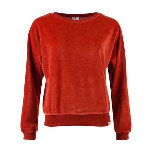 SWEATER LIMA VELVET CINNABAR