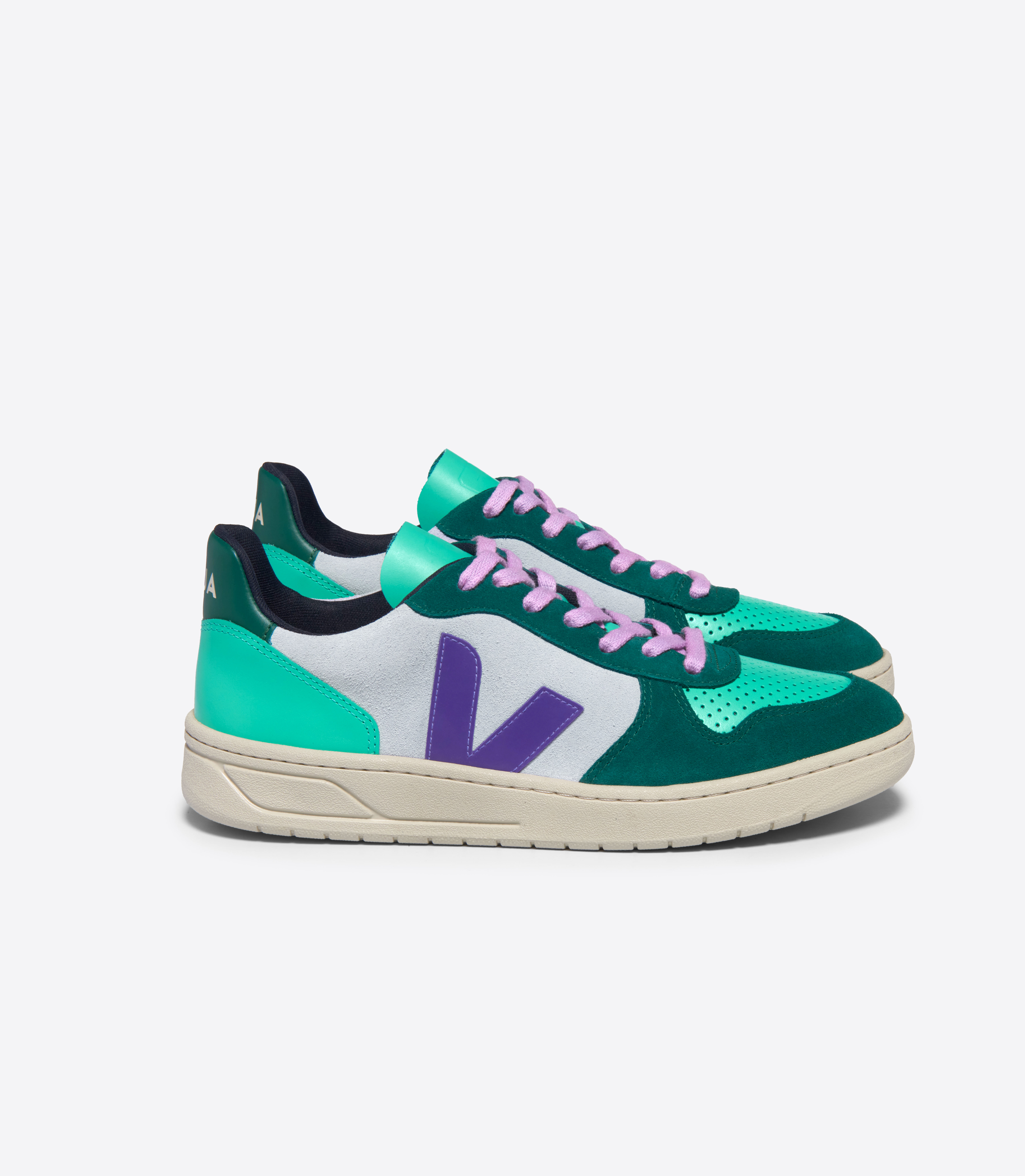 V-10 SUEDE MULTICO SWAN PURPLE PIERRE