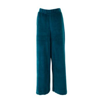 PANTS SAAR VELVET DEEP TEAL