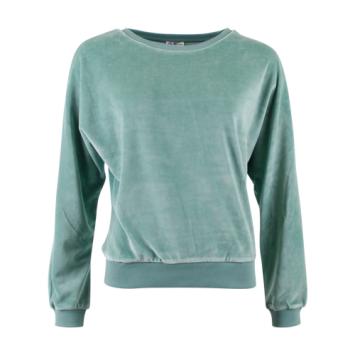 SWEATER LIMA VELVET MALACHITE GREEN