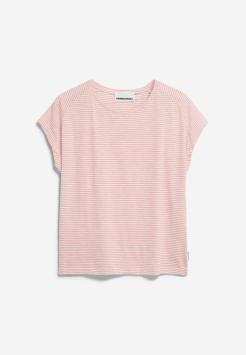 ONELIAA LOVELY STRIPES OATMILK-DEEP ROSALILLY