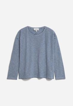 XIANAA LOVELY STRIPES FADED INDIGO-OATMILK