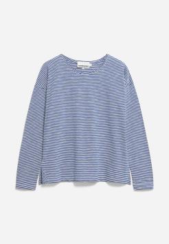 XIANAA LOVELY STRIPES OATMILK-LAPIS BLUE